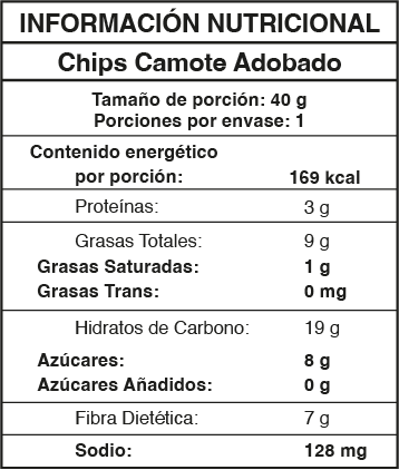 Chips de camote ADOBADA - Image 2