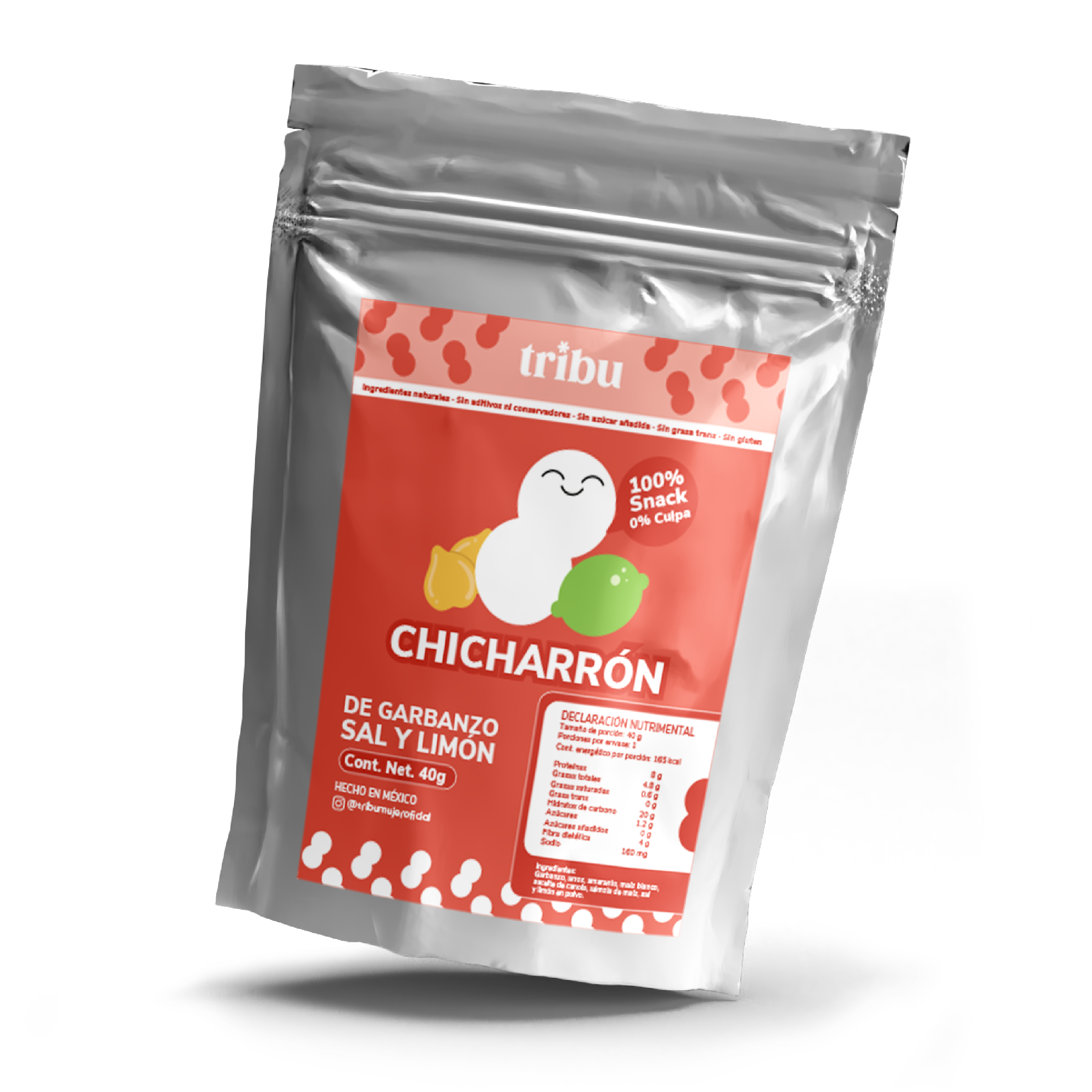 Chicharrón de garbanzo SAL Y LIMÓN