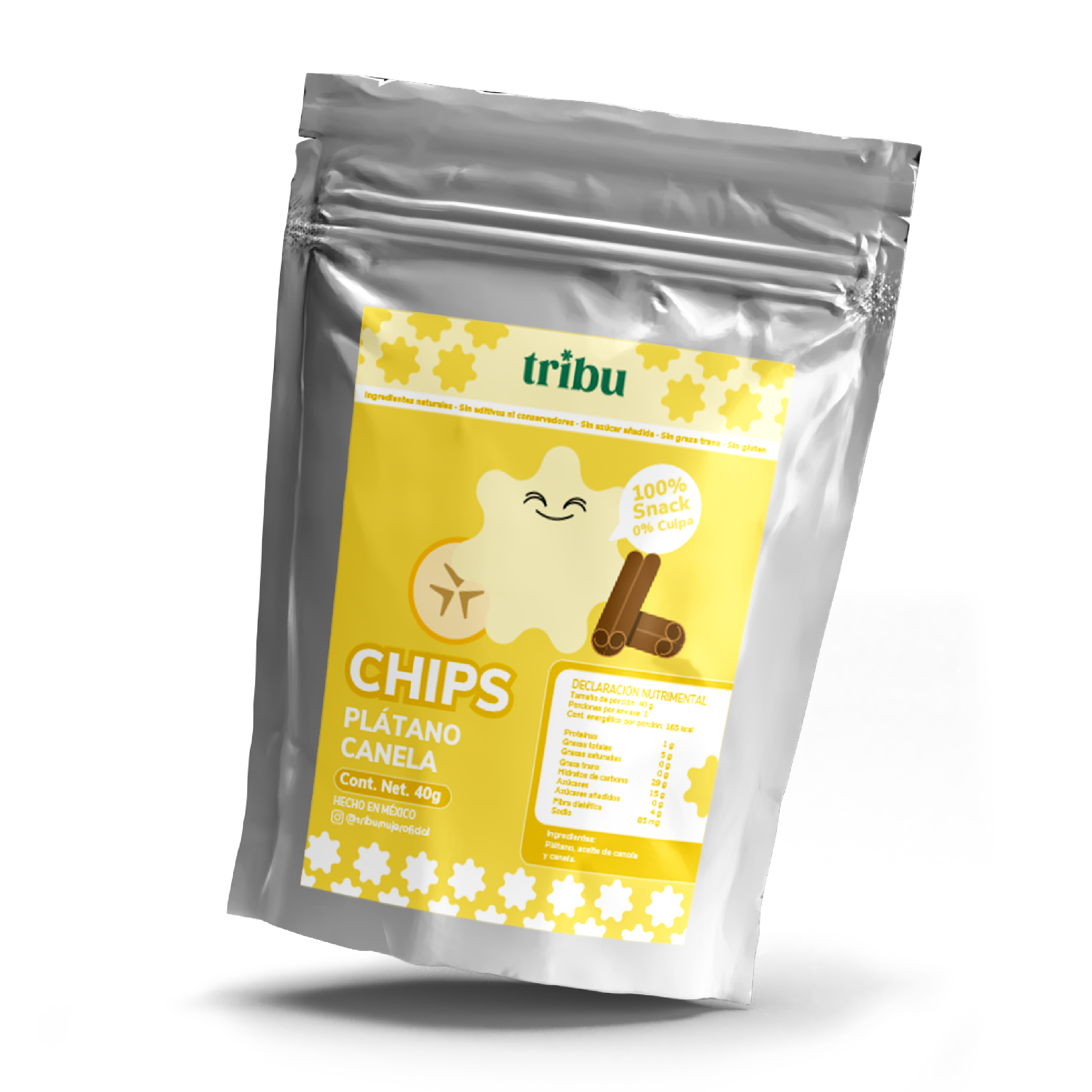 Chips de plátano CANELA